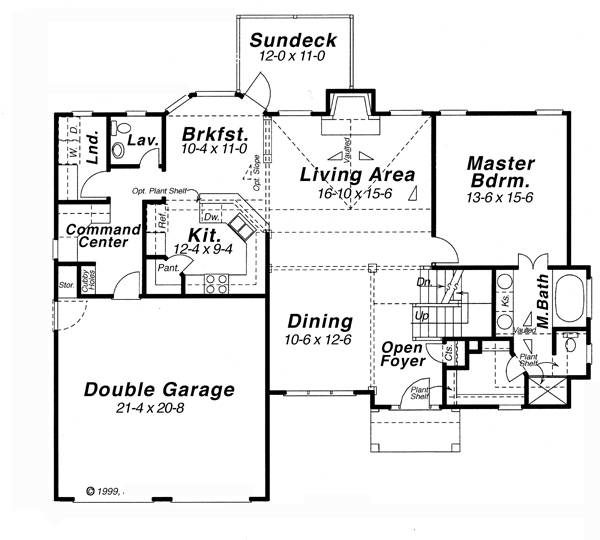 First Floor image of CONCORD House Plan